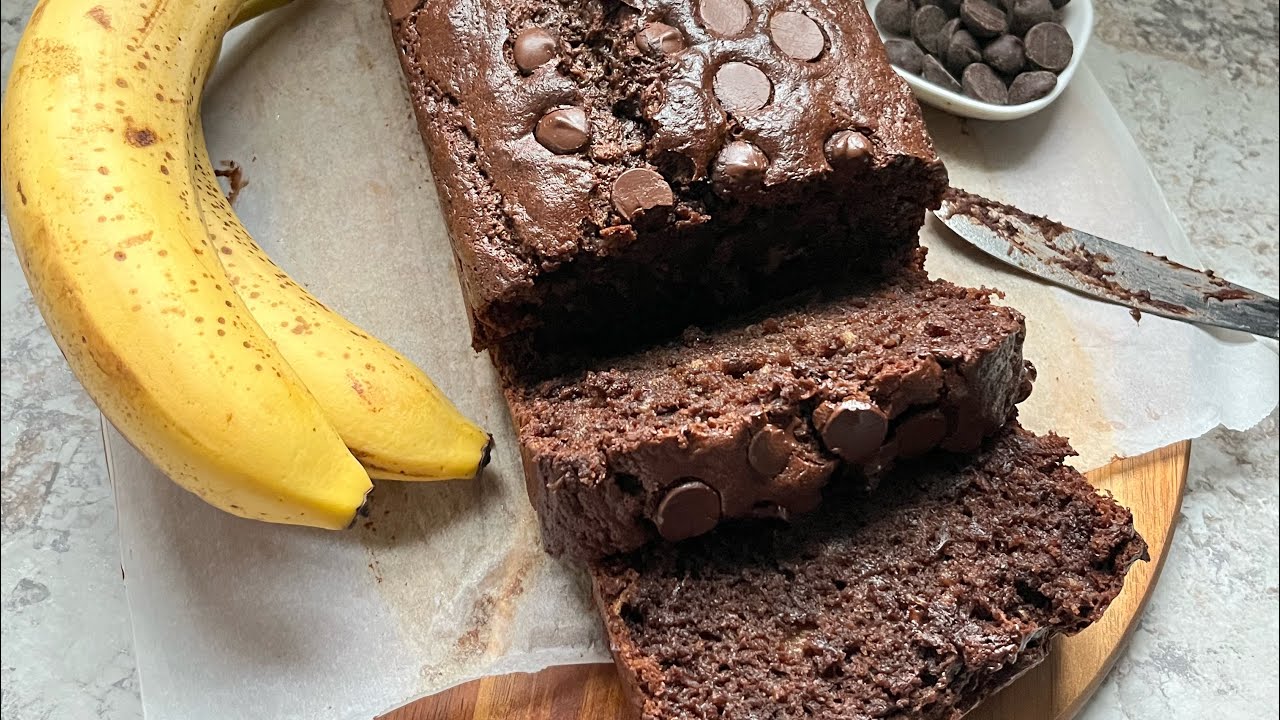 Easy Double Chocolate Banana Bread Recipe!