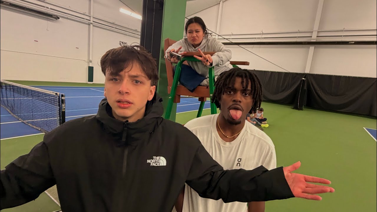 We suck at tennis