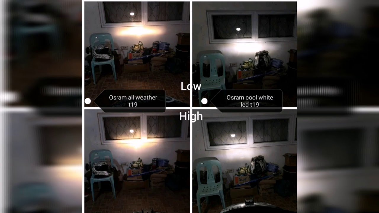 Osram t19 led cool white vs osram all season mio sporty