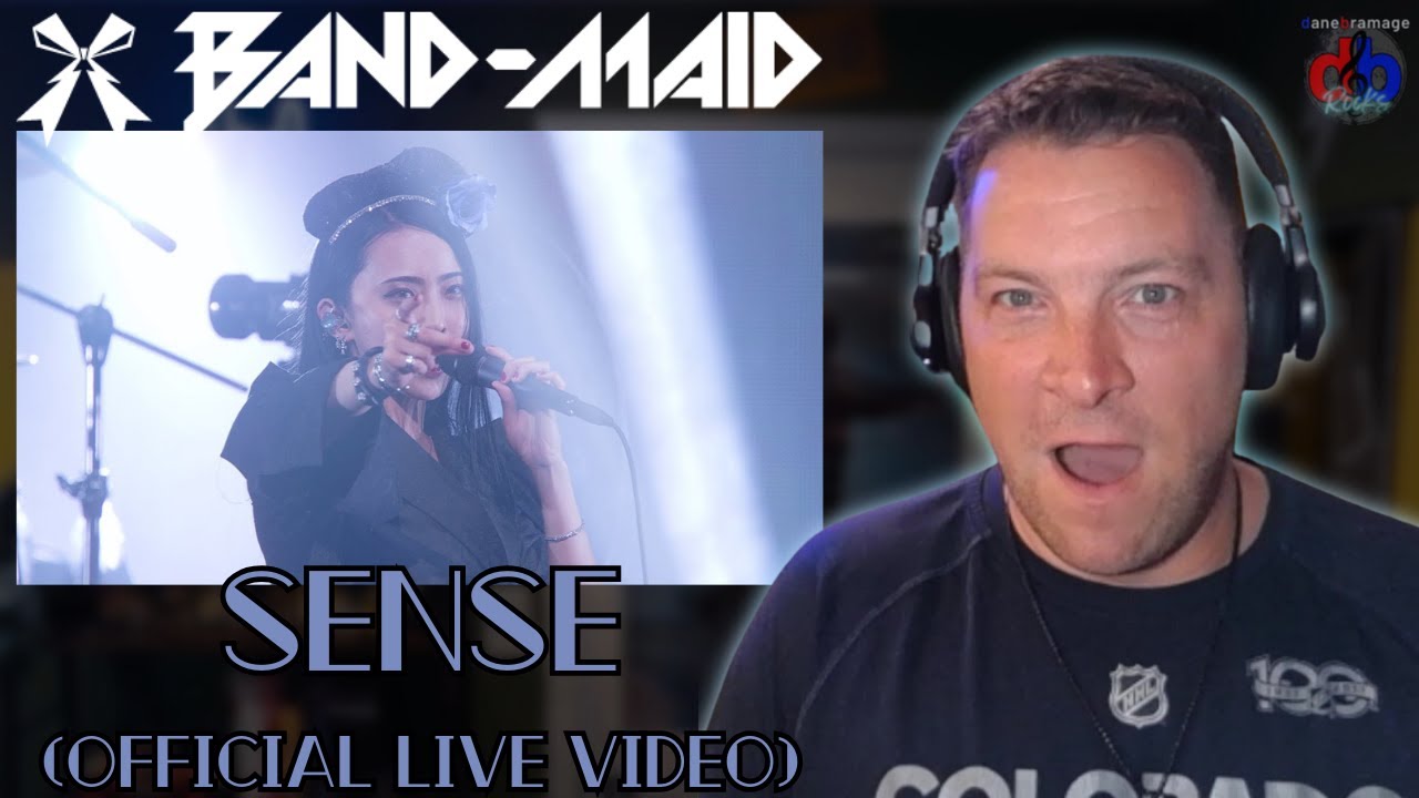 BAND-MAID - SENSE | Official Live Video 🇯🇵 REACTION!