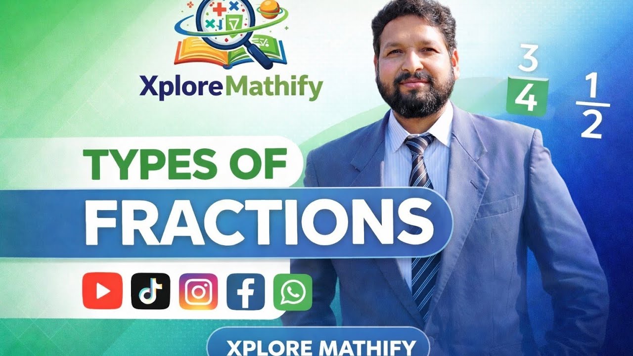 Fractions Made Easy | 7 Types of Fractions with Examples