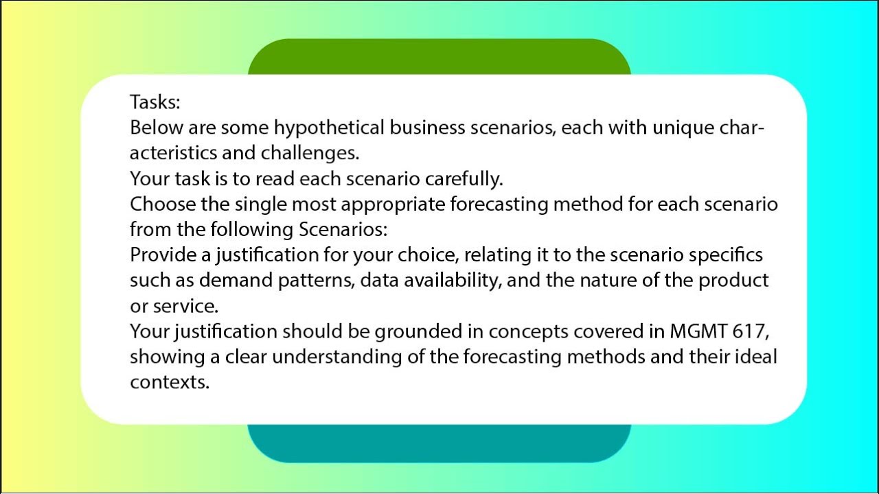 MGMT617 Assignment 1 Fall 2023 |  MGMT617 Assignment 1 | MGMT617 Assignment 1 Solution