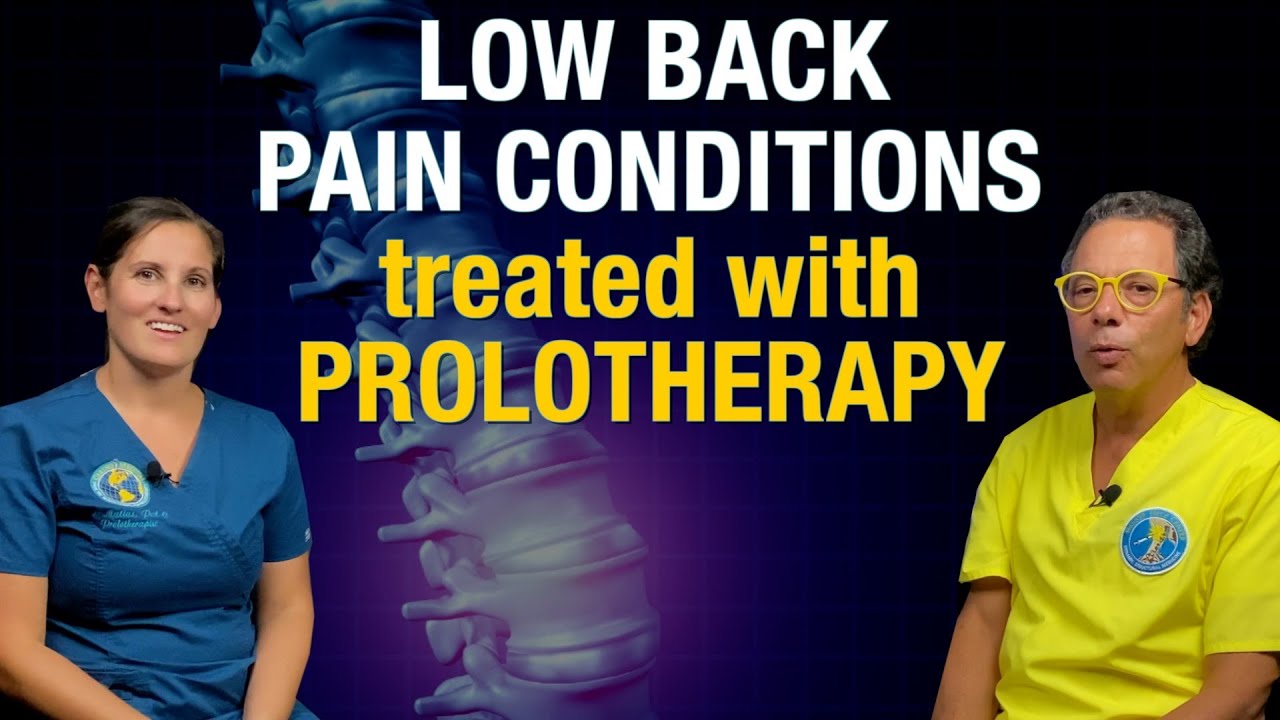 Low Back Pain treated with Prolotherapy when other treatments don't resolve the spinal instability
