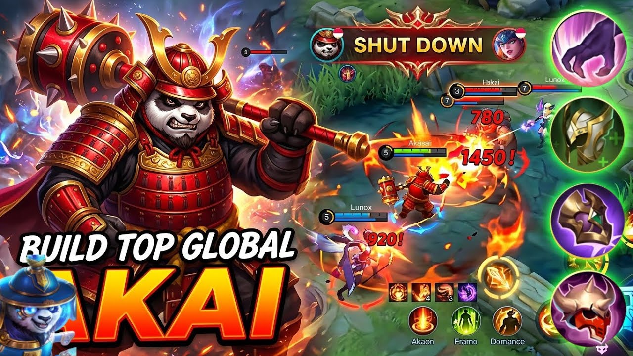Akai Jungler  Tanky Build but massive Damage