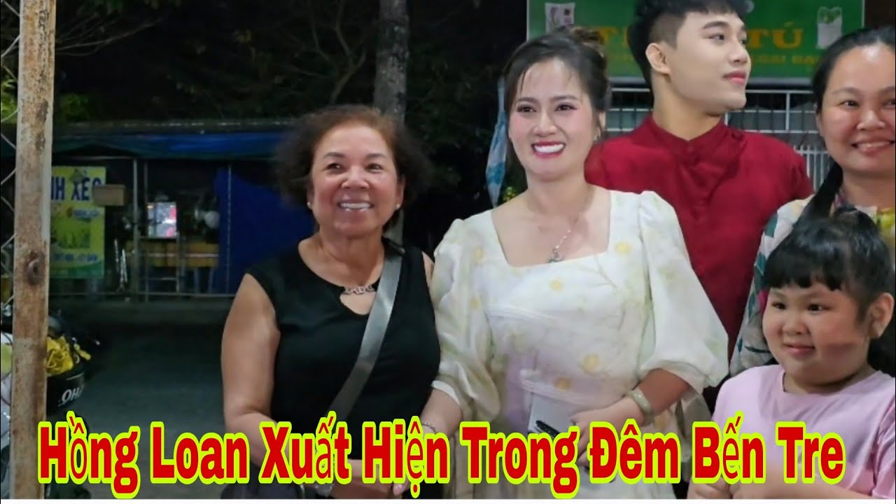 Hồng Loan. Ca sĩ Lâm Vương Kỳ Xuất hiện Tại Bến Tre