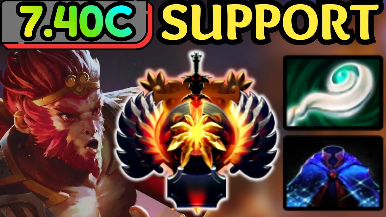 🔥 8000 MMR God Mode MONKEY KING Support — Crazy Tree Control | Dota 2 Gameplay 🔥