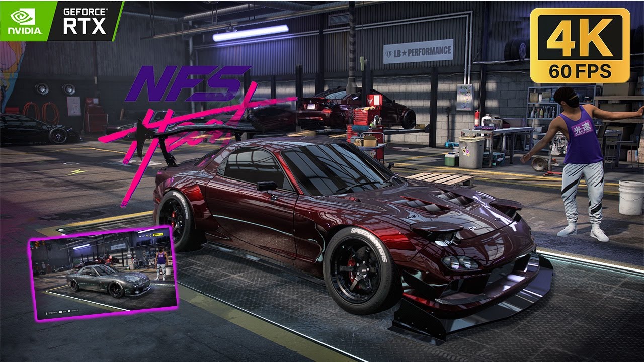 Mazda RX - 7 | 4K ultra HD 😱🔥 The MOST AGGRESSIVE BUILD - Need For Speed Heat