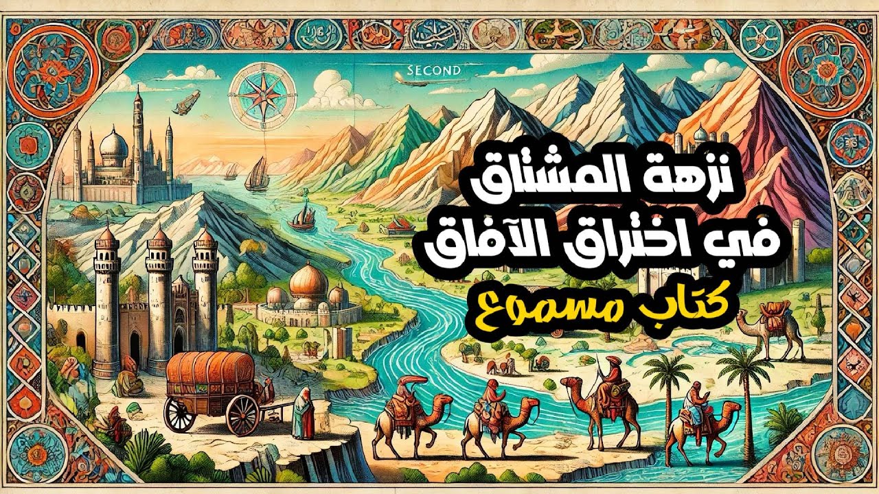 02 نزهة المشتاق للإدريسي | الإقليم الثاني | كتاب مسموع | جغرافيا القرن السادس الهجري