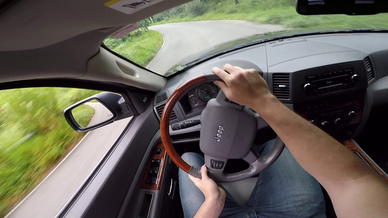 JEEP GRAND CHEROKEE V8 5.7 HEMI 2006 | TEST DRIVE ONBOARD POV GOPRO