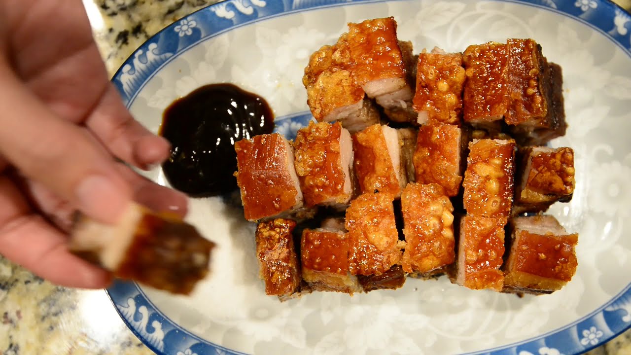 Instant Pot Duo Crisp Roast Pork Belly 電高壓/氣炸兩用鍋 免針脆皮燒肉