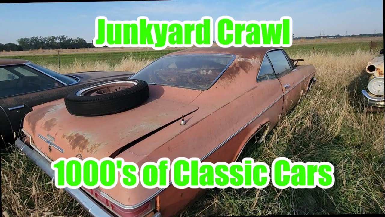 Massive Salvage Yard Full Of Classic Cars. We Go Back To Nobody Else's Auto Salvage