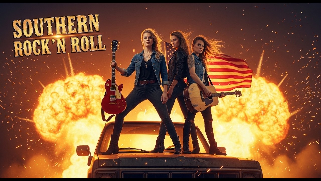 Outlaw Highway Rock 🤘 Southern Rock Revival & Red Dirt Fire