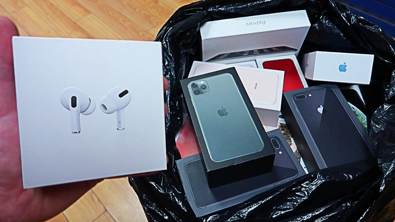 Джекпот за помойку в магазине Apple Store!! Найдены AirPods Pro!! Самый большой магазин Apple Sto...