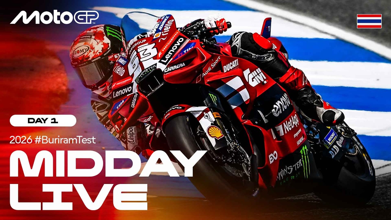Midday Live | 2026 Buriram Test - Day 1