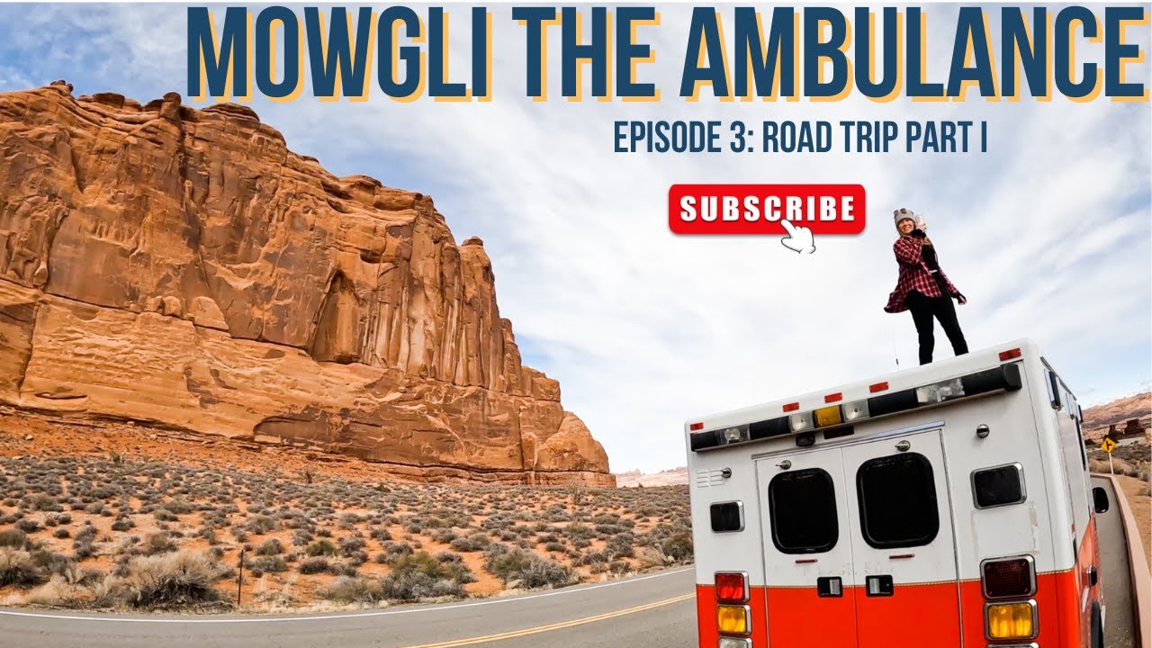Vanlife in an Ambulance Conversion | Arches National Park Moab, Utah | Ep 3
