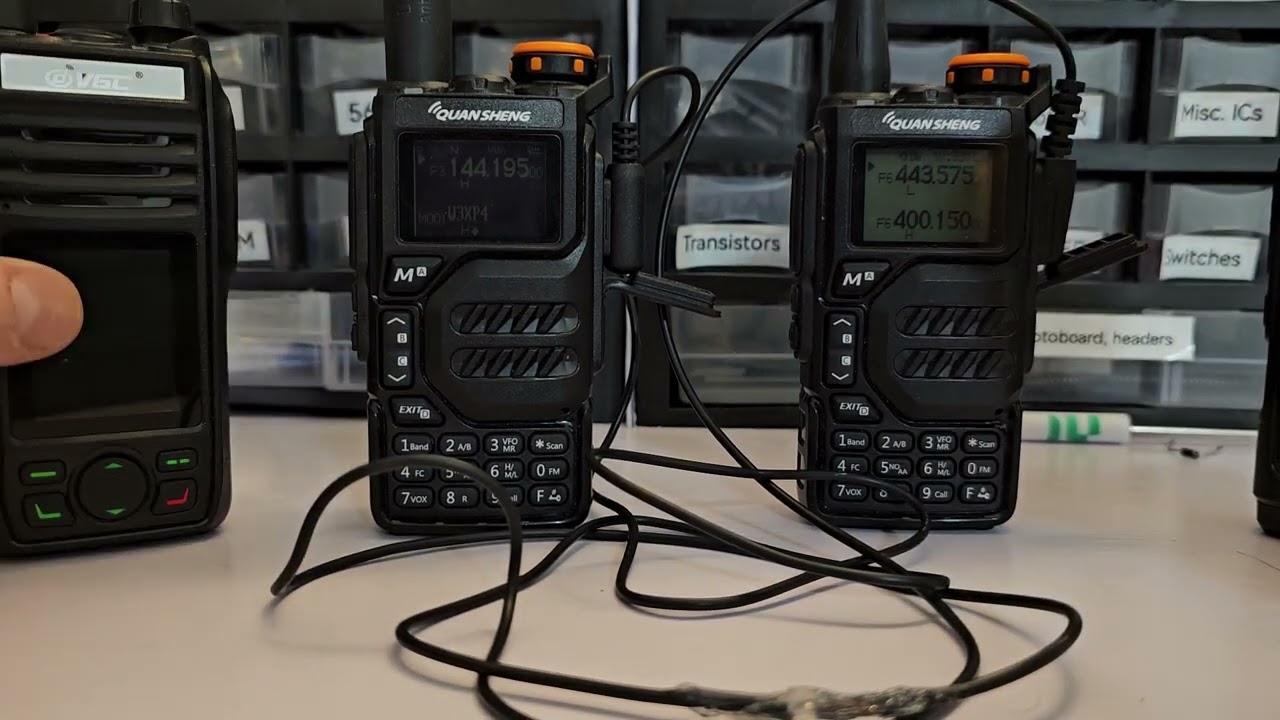 Easy Cross Band Repeater with 2 HT radios.