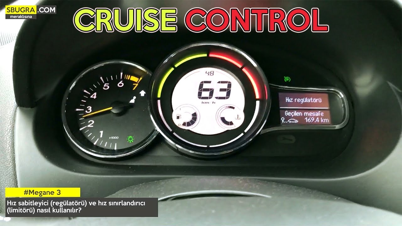 Renault Megane 3 Hız Sabitleyici Nasıl Kullanılır?