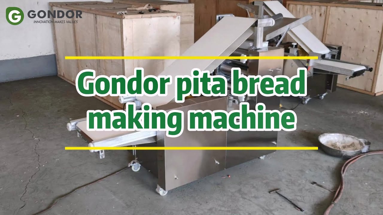 🥙Automated Pita Bread Maker | Boost Your Bakery Output Efficiently! #pitabread #gondormachinery