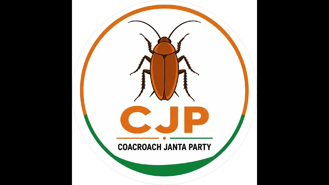 {CJP national anthem} COACROACH JANTA PARTY [CJP] new political song #CJPsongs