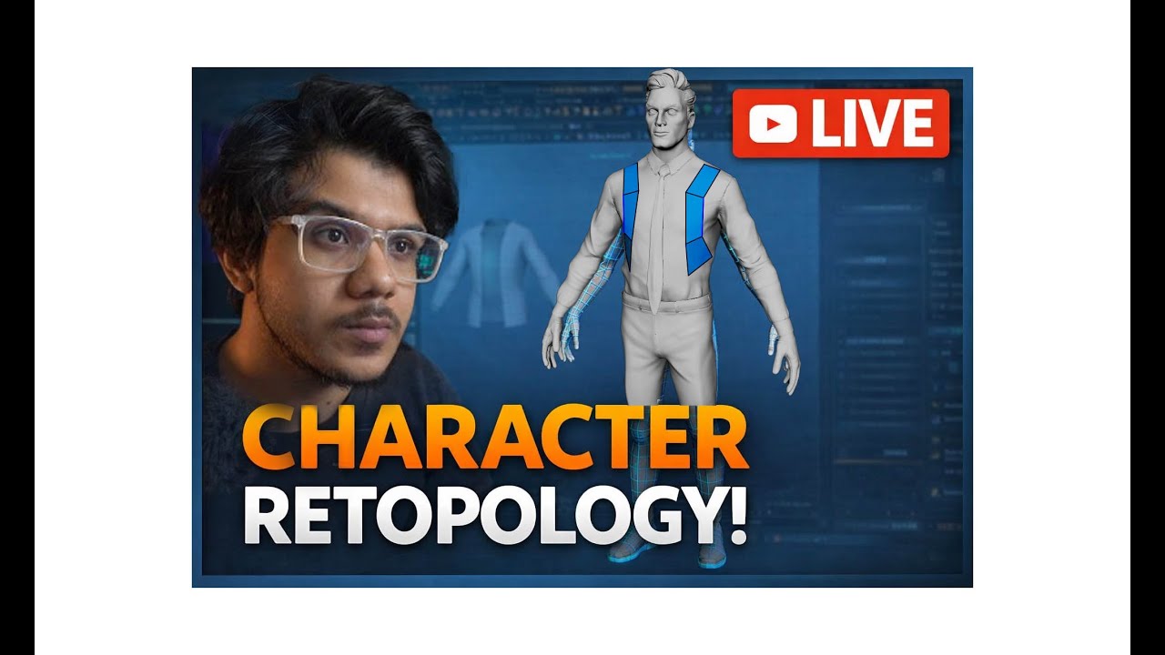 3D Artist Live | Topology for Stylized Character