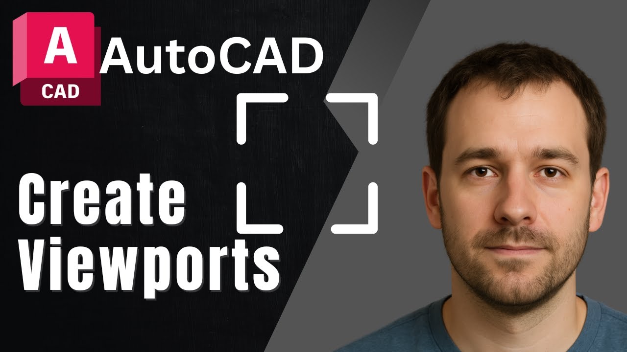 AutoCAD: Как создавать видовые экраны (учебное пособие 2025 г.)