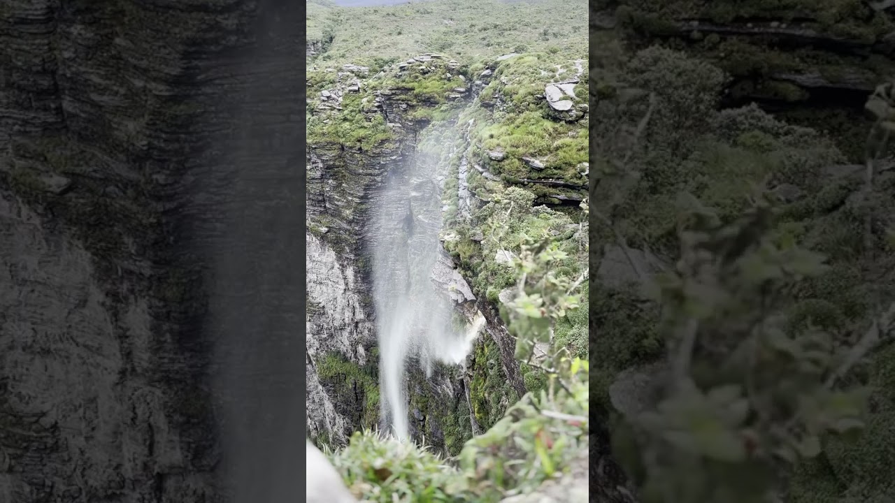Found A Reverse Waterfall In Brazil