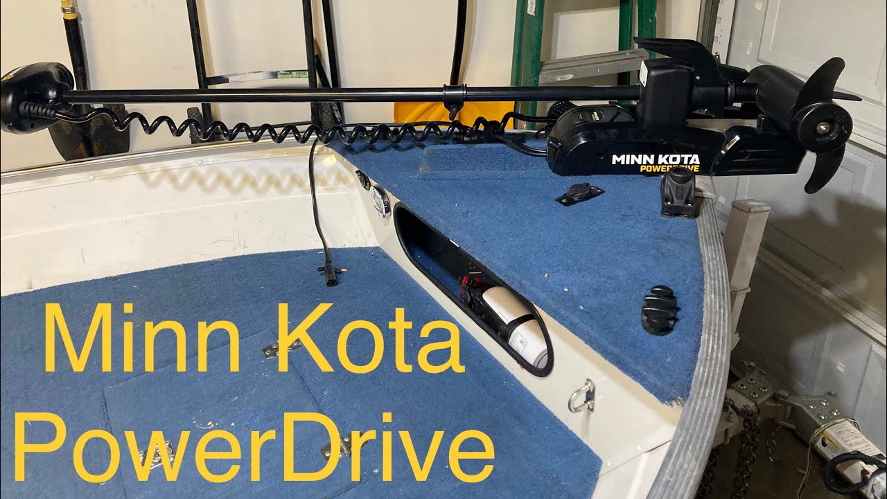 Minn Kota PowerDrive Installation