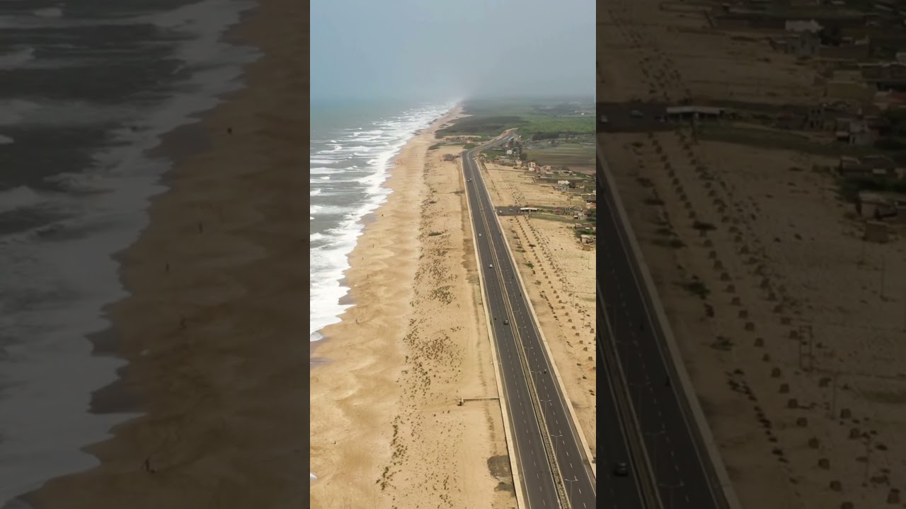 Dwarka To Somnath Coastal Highway || #arabiansea || #roadtrip || #dronefootage || #gujarat