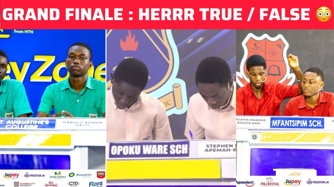 GRAND FINALE : ROUND 4 | TRUE OR FALSE ROUND AND THIS HAPPENED 😳