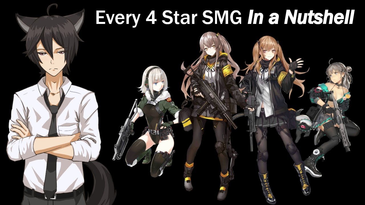 Все 4-звездочные пистолеты-пулеметы в Girl's Frontline вкратце