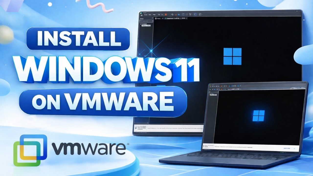 Как установить Windows 11 на VMware Workstation 17 Pro (за 4 минуты)