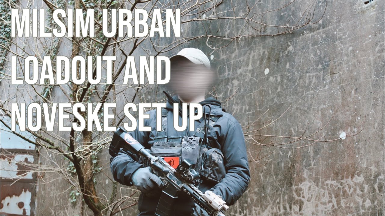 Urban Milsim Loadout and Noveske GBBR Setup