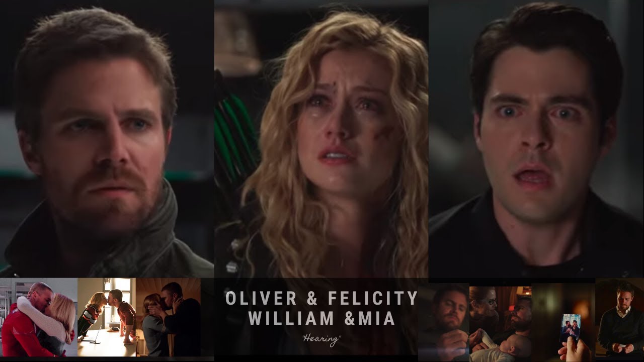 Oliver & felicity+William & Mia (+8x03)