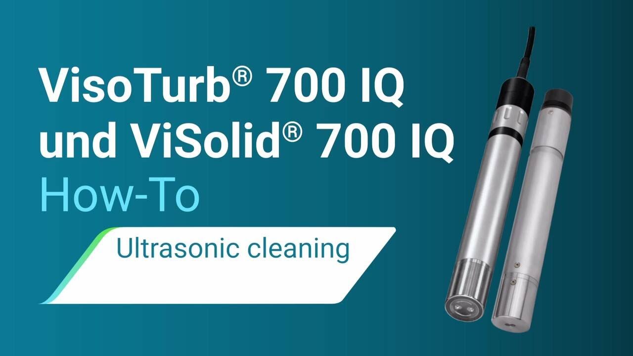 The integrated ultra sonic cleaning of the solids/turbidity sensor reduces your maintenance costs