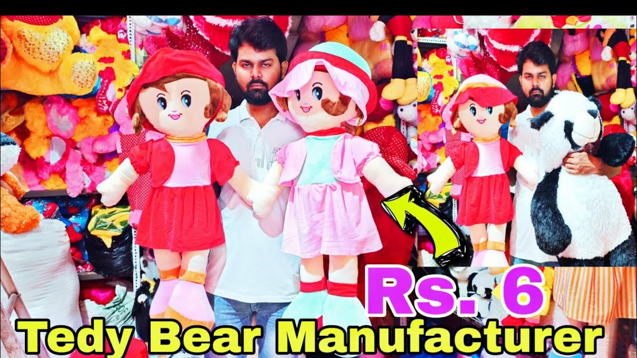 All Types Soft Toys Wholesaler & Manufacturer In Kolkata | Teddy Bear, Toys Wholesale Market ||