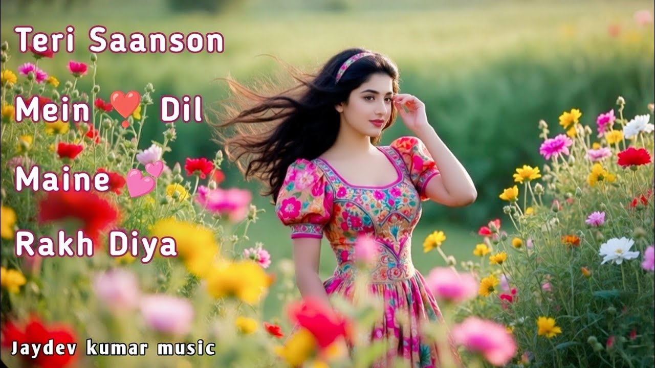 Teri Saanson Mein Dil Maine❣️((Romantic Song))💞 | 90s Old Bollywood Heart Touching Hindi Song 