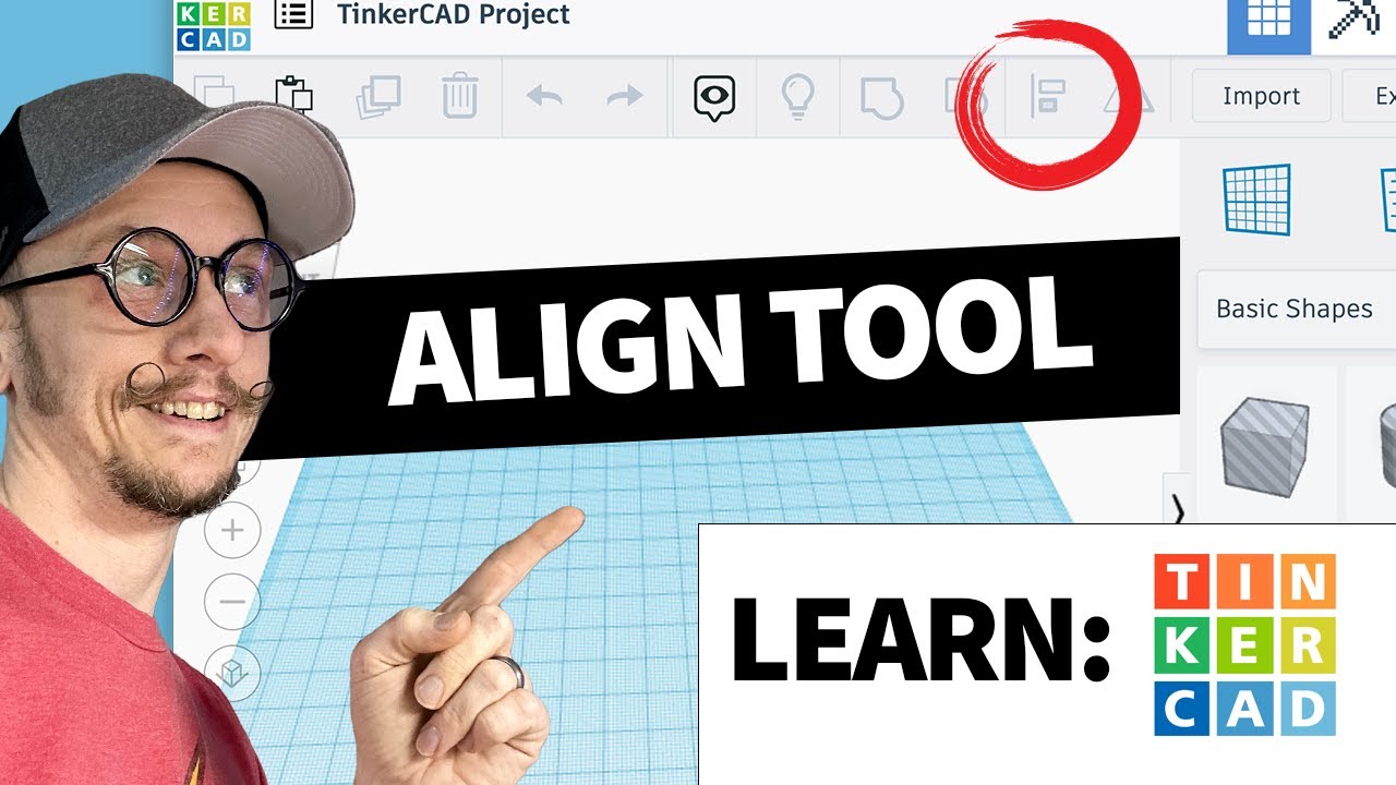 Идеальное выравнивание: освоение инструмента выравнивания TinkerCAD