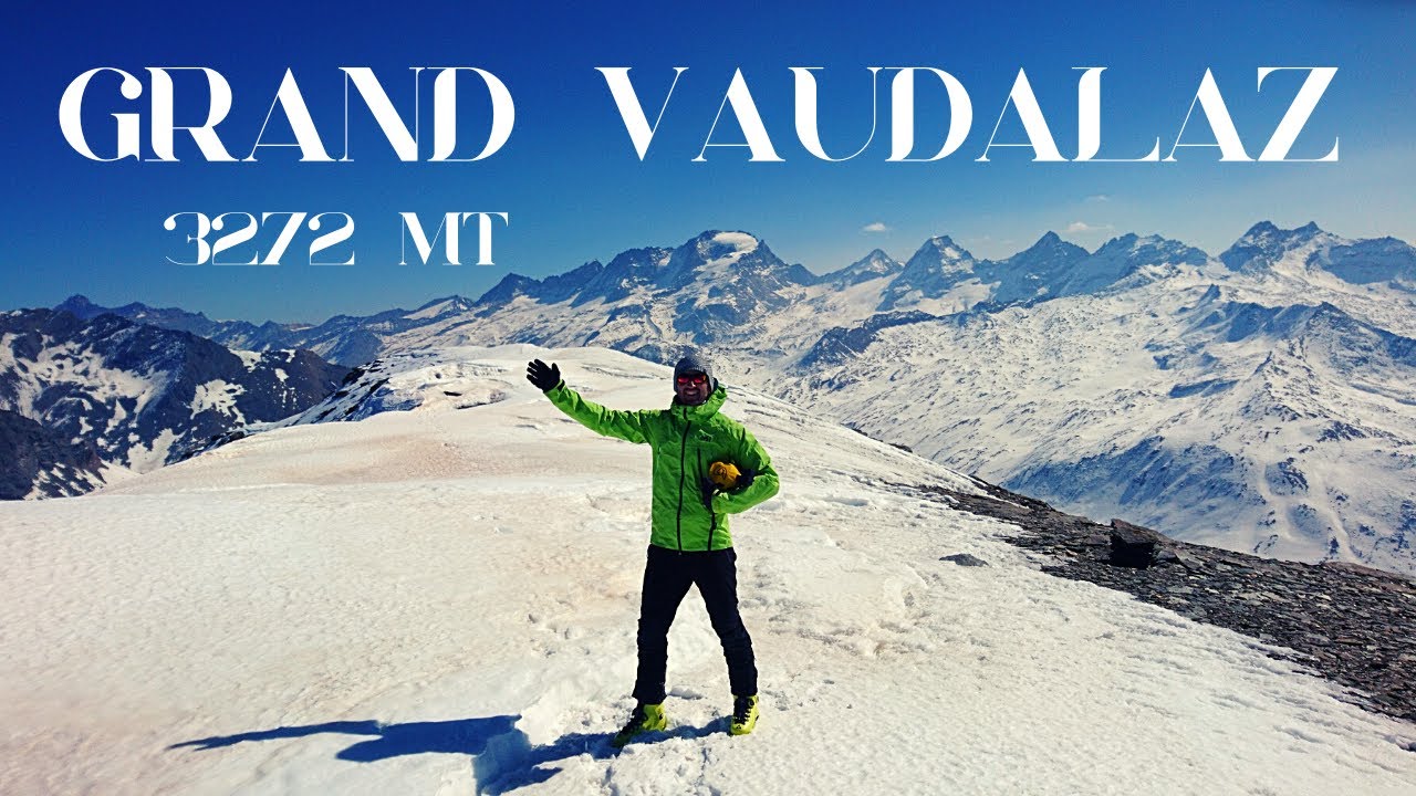 Grand Vaudalaz - 3272 mt - Scialpinismo - Via normale da Thumel (Rh&ecirc;mes-Notre-Dame - AO) 4K