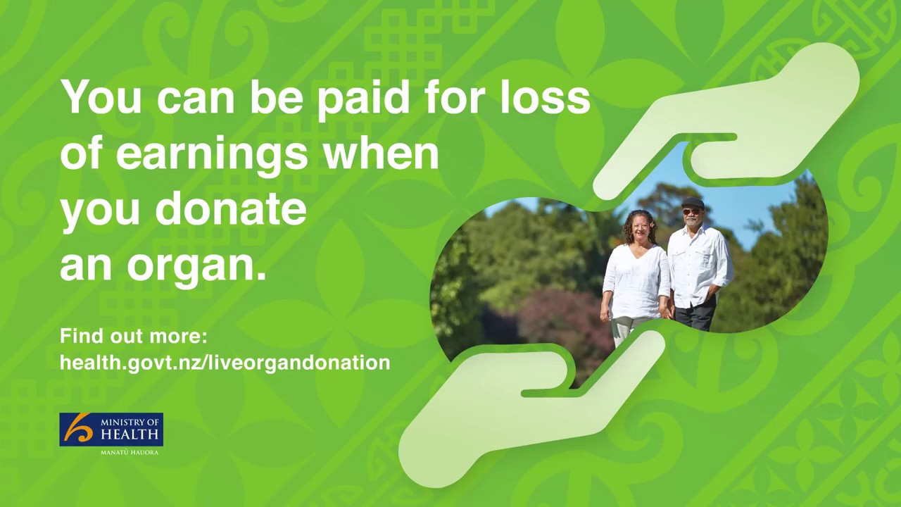 New compensation for live organ donors