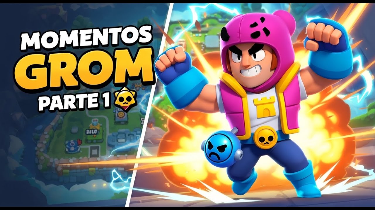 Momentos con GROM 💣🔥 |  Brawl Stars