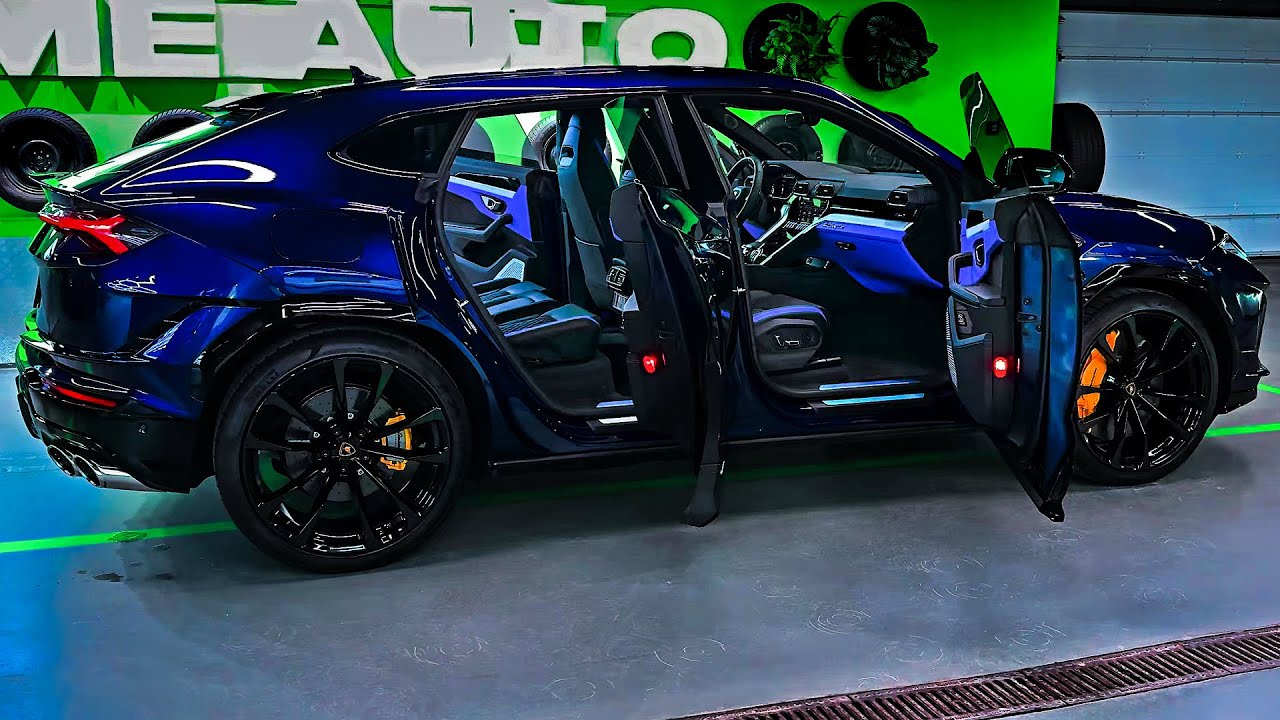 Lamborghini Urus S (2024) - Звук, интерьер и экстерьер