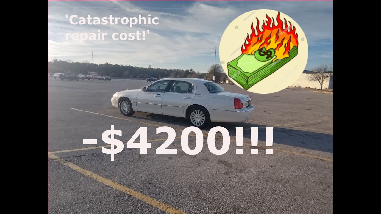 Ремонт моего Town Car обошелся мне в 4200 долларов!
