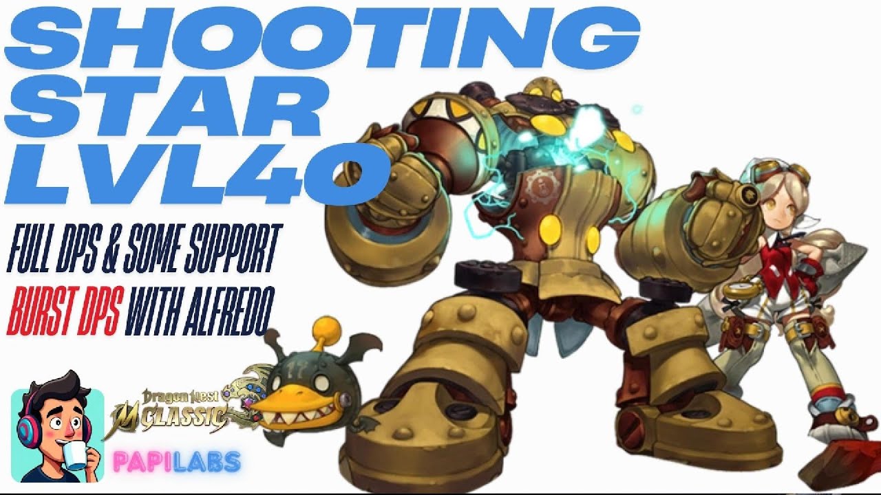 Shooting Star LVL40 Build Ideas - Dragon Nest M Classic