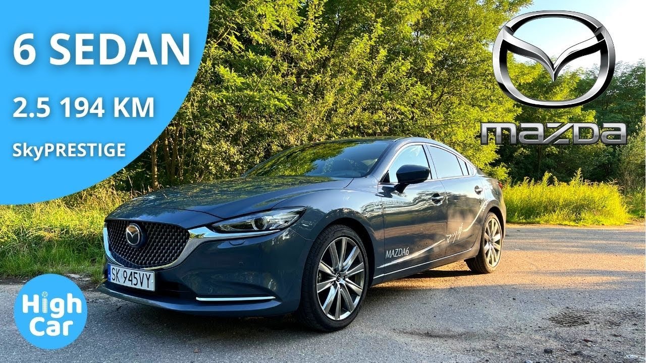 MAZDA 6 SEDAN 2.5 194 KM SKYPRESTIGE 2022 FL | TEST PL 4K