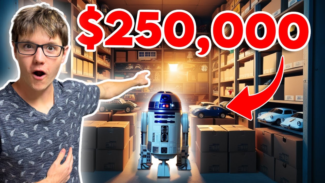 I BOUGHT A RICH TOY COLLECTORS STORAGE UNIT!!