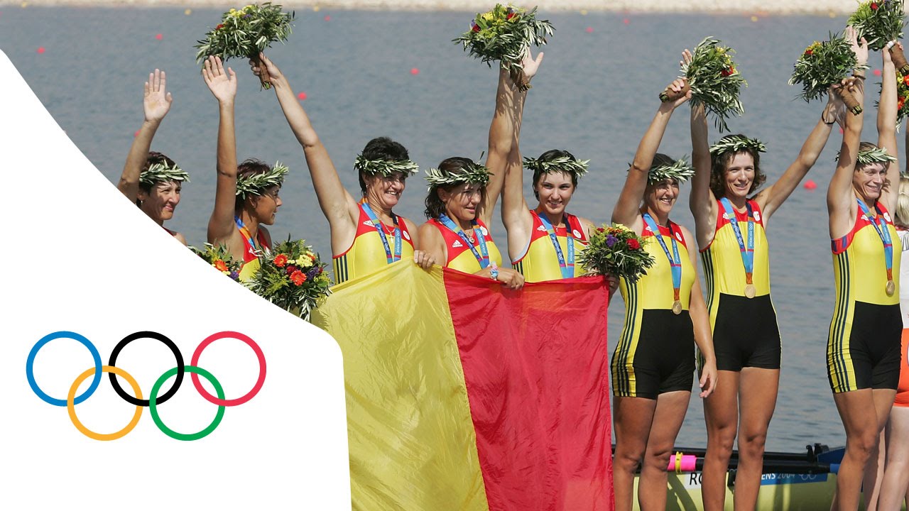 Elisabeta Lipă wins her final Olympic gold - Women's Eight Athens 2004