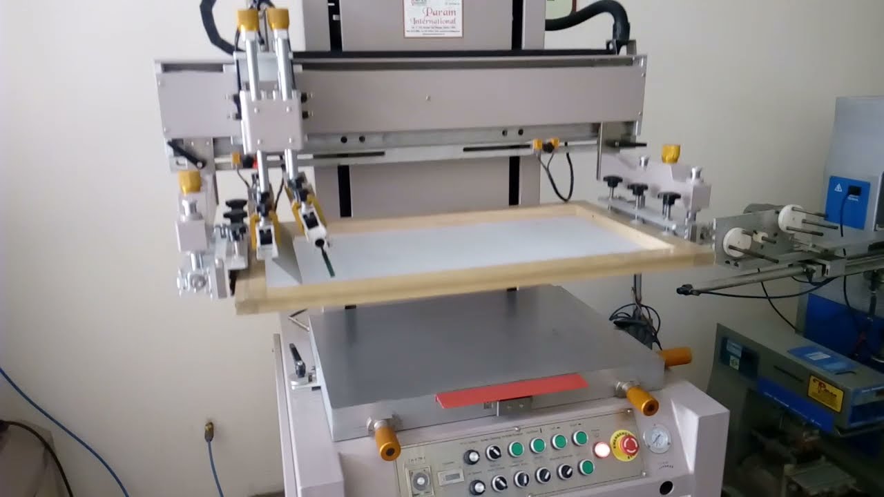 600X400MM SCREEN PRINTING MACHINE