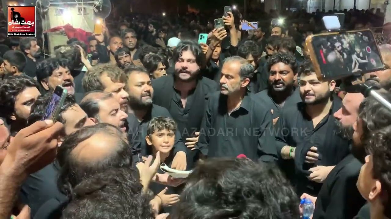 Kenh khey Sambhale Zainab l 25 Muharram Bhitshah Azadari 2025 l Bhittai Saddat