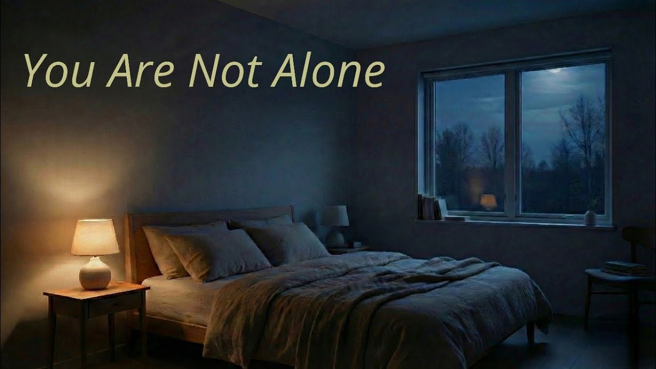 If You Feel Alone Tonight, Stay With Me 🌙 Sleep Audio for Loneliness & Anxiety (1 Hour)