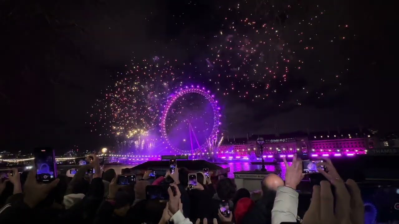London Firework 2024 (Live Blue Area) HD
